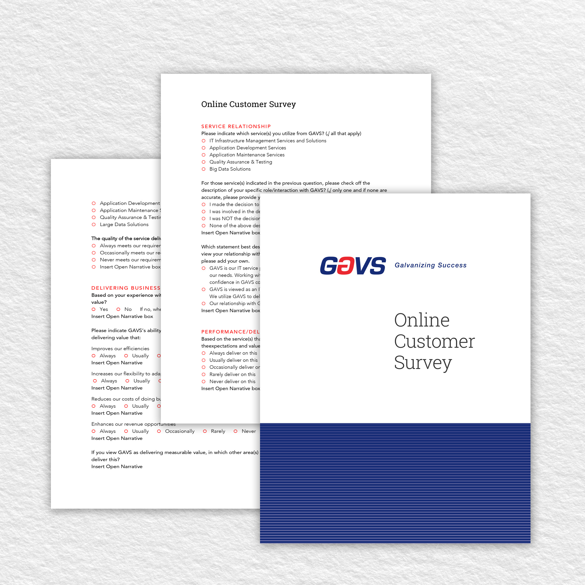 GAVS case study Marketing Intelligence & Planning survey