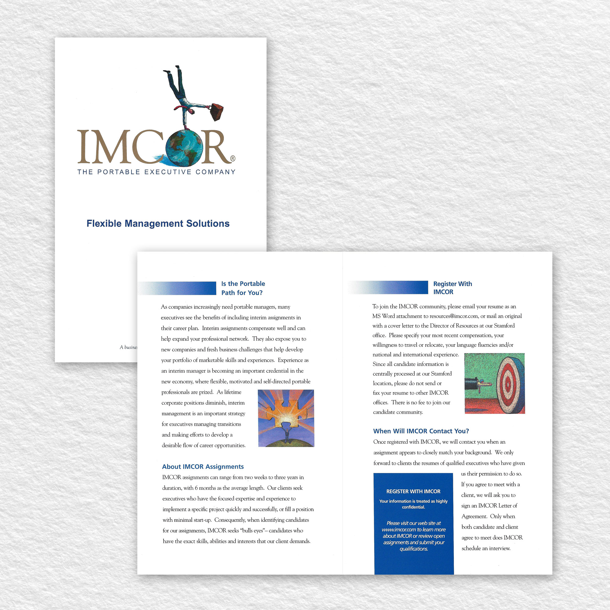 IMCOR Success Story-image of Corporate collateral