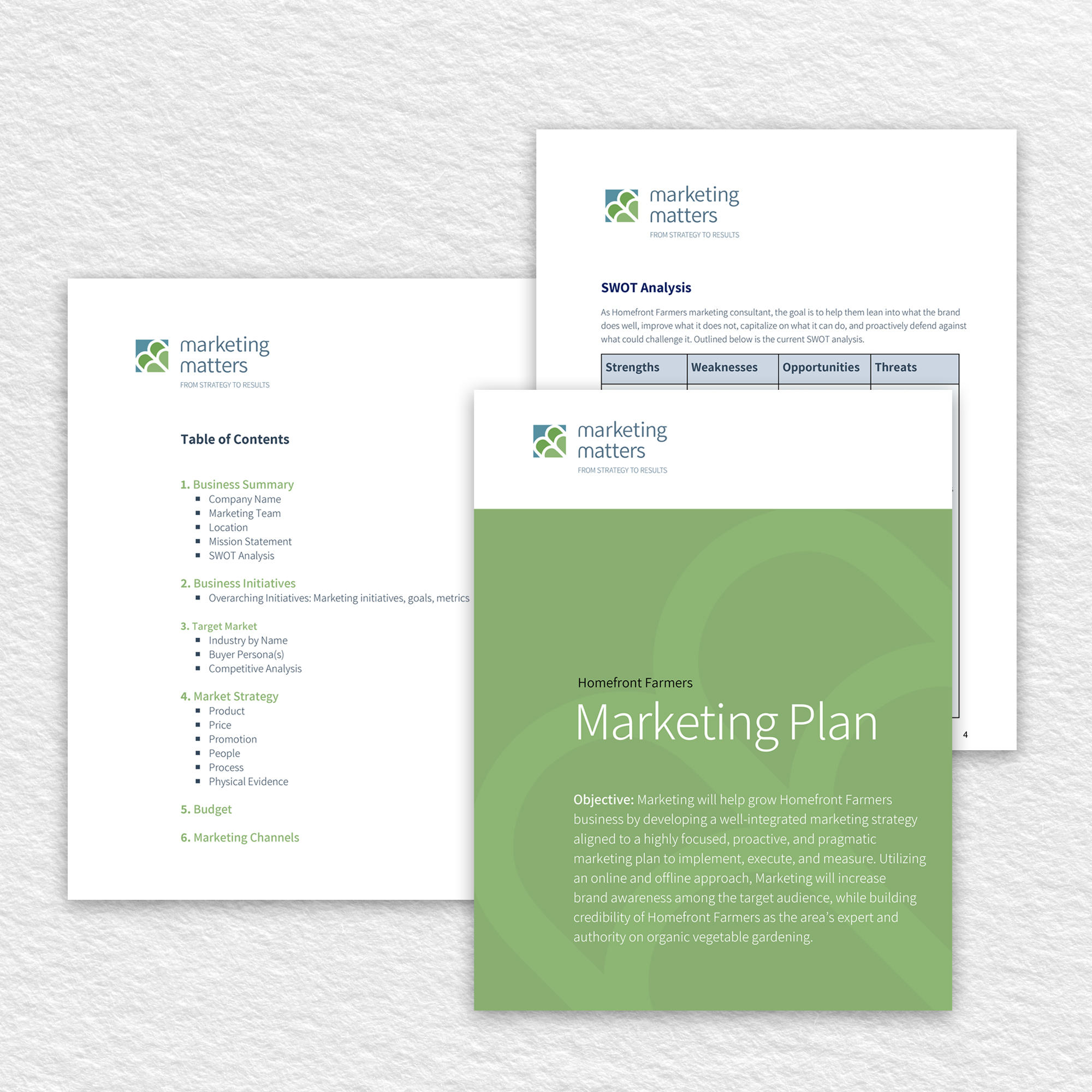 Image Success Story-image of corporate folder and inserts